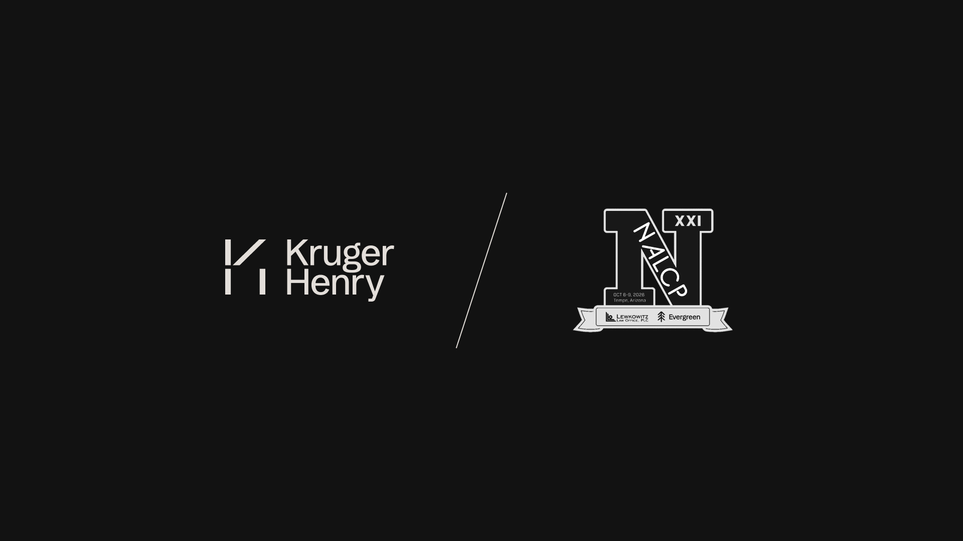 KrugerHenry & Evergreen at NALCP 2026